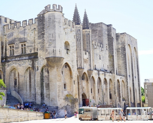 Palais des Papes à Avignon, Provence